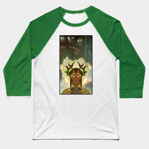 Millennial Tree Cookie Baseball T-Shirt by ailyvnna